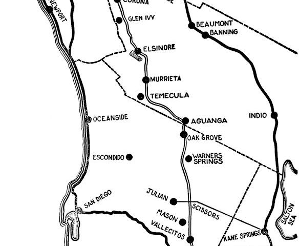 imperial highway map 1936